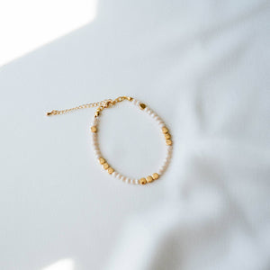 CRISTALLI - Bracciale con cristalli rosa oro - OE!