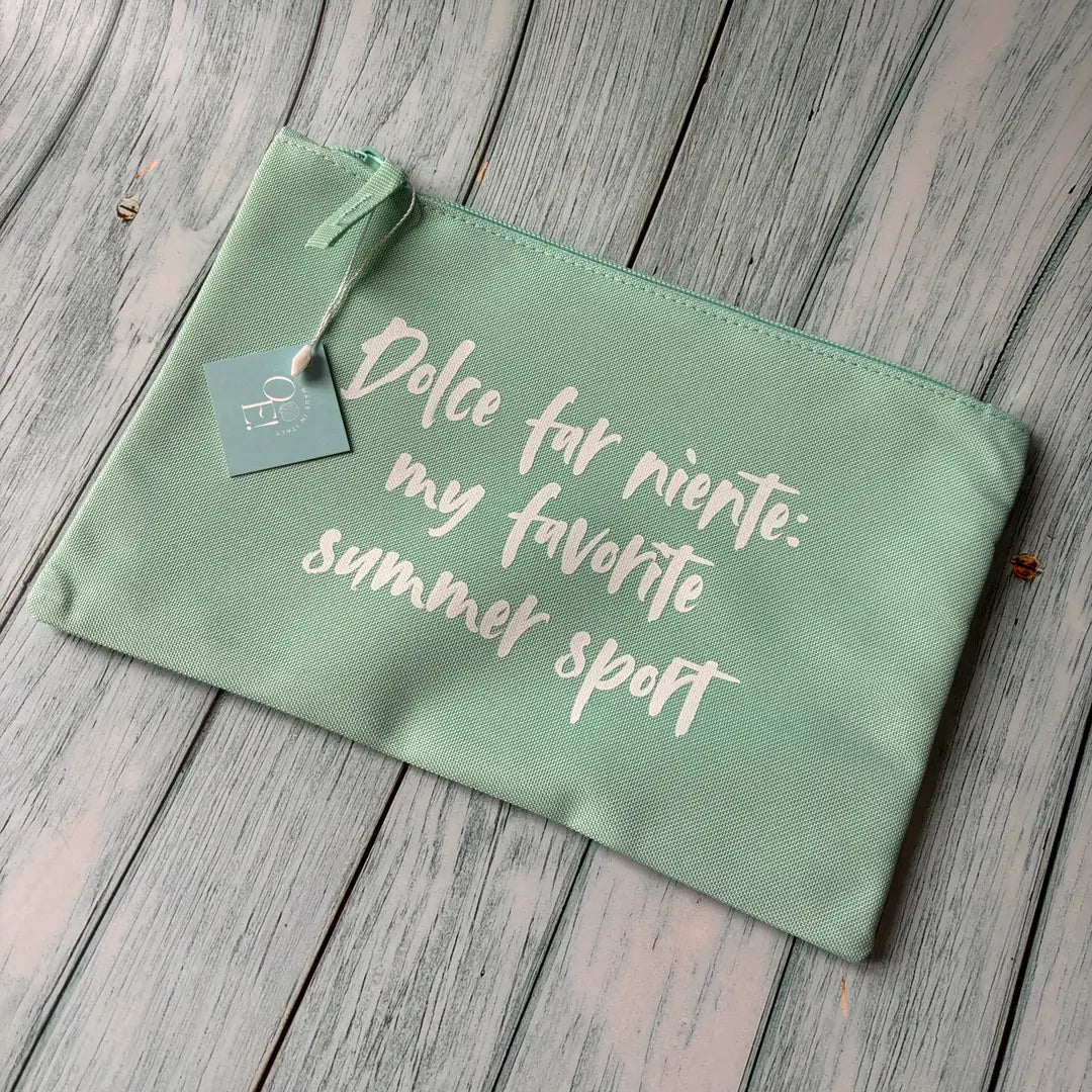 Dolce Far Niente: my favorite summer sport - Pochette - OE!