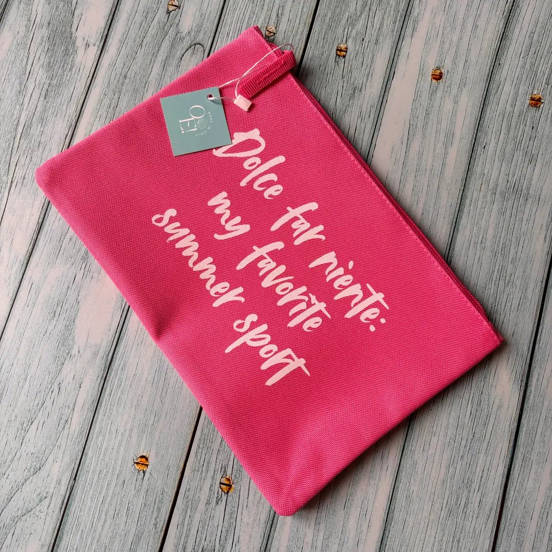 Dolce Far Niente: my favorite summer sport - Pochette - OE!