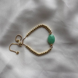 Emerald Cave – Bracciale con Crisoprasio - OE!