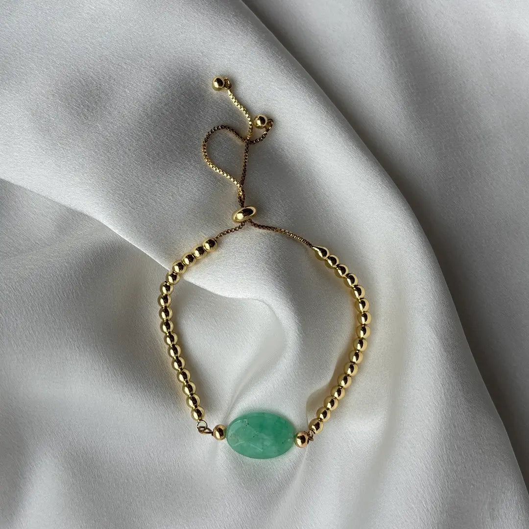 Emerald Cave – Bracciale con Crisoprasio - OE!