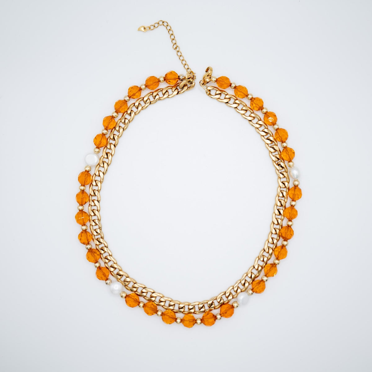 FUOCHI D&#39;ARTIFICIO - Collana catena e cristalli - OE!