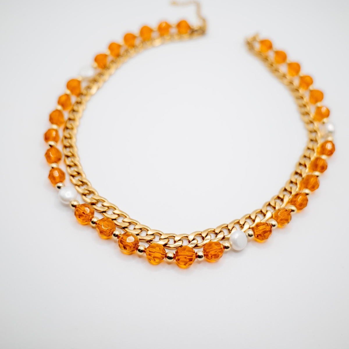 FUOCHI D&#39;ARTIFICIO - Collana catena e cristalli - OE!