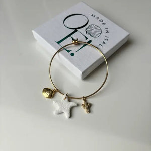 Gigli di mare – bracciali placcati oro 18K - OE!