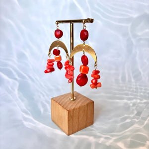 Golden Arch Coral – Orecchini - OE!