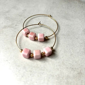 GRANITA - Cerchi con cubi in ceramica vietrese - OE!