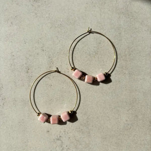 GRANITA - Cerchi con cubi in ceramica vietrese - OE!