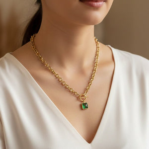 Green Allure - COLLANA - OE!