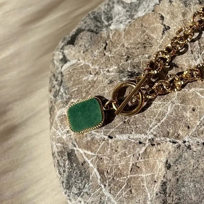 Green Allure - COLLANA - OE!