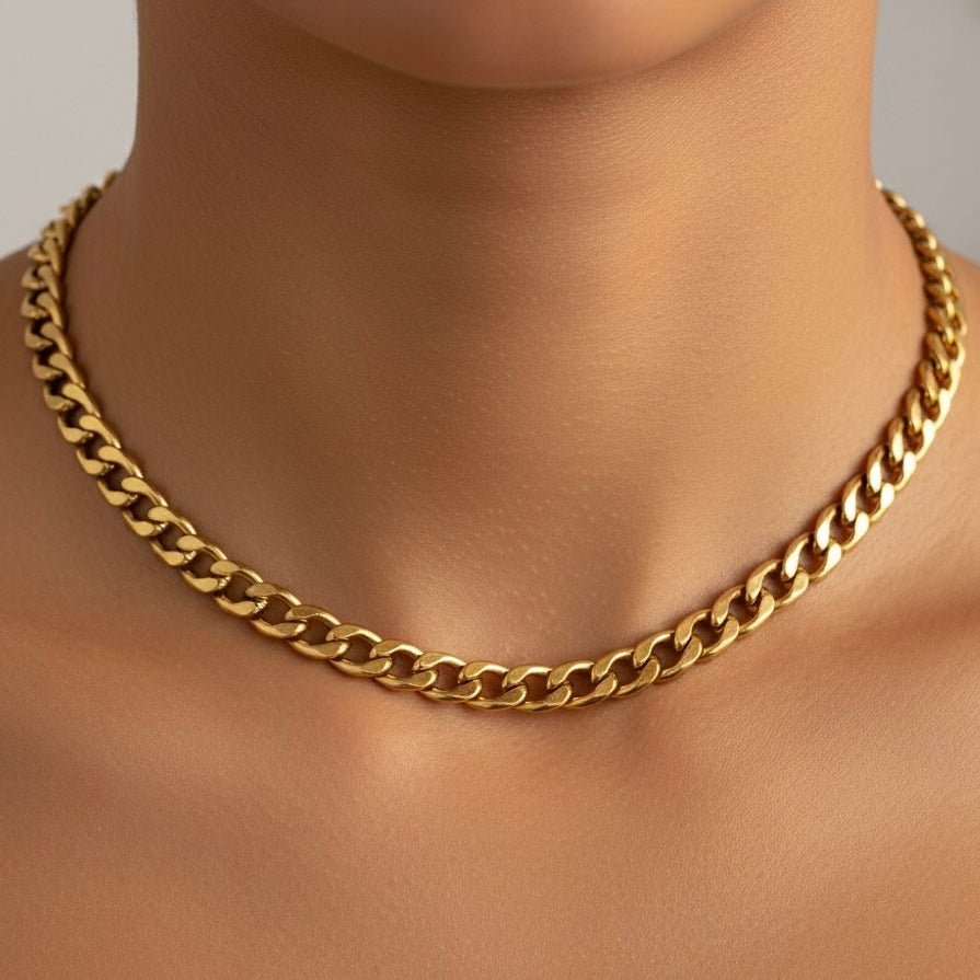 IMPONENTE - Collare/Choker snake oro - OE!
