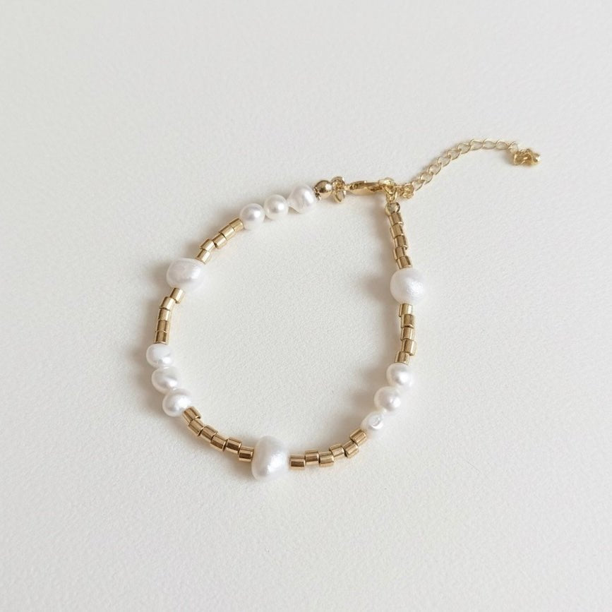 INCONTRO - Braccialetto con perle di fiume - OE!