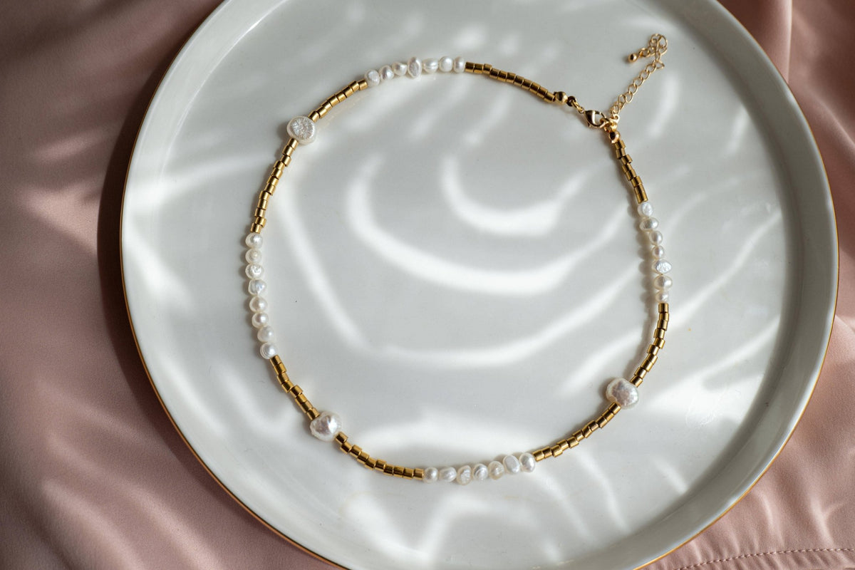 INCONTRO - Collana con perle di fiume - OE!