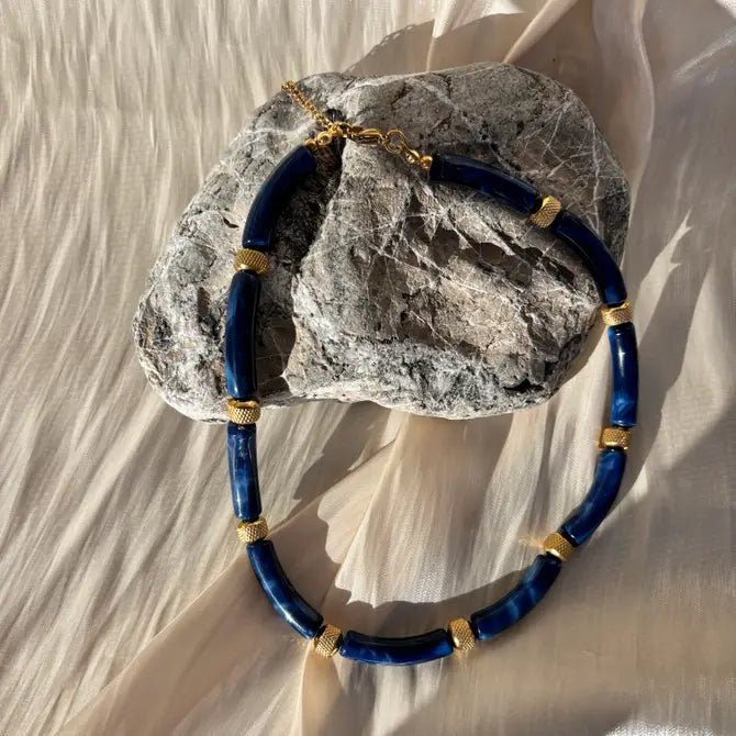 Indigo Vibe - collana - OE!