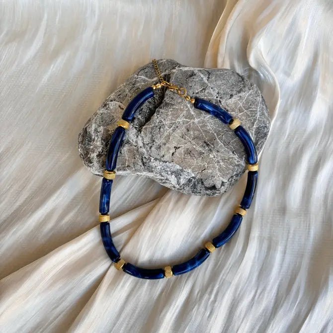 Indigo Vibe - collana - OE!