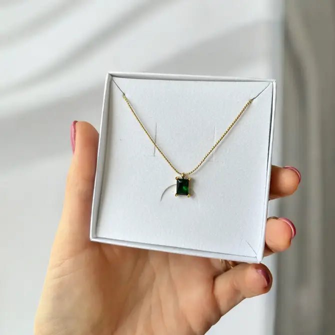 JADE DROP - COLLANA - OE!