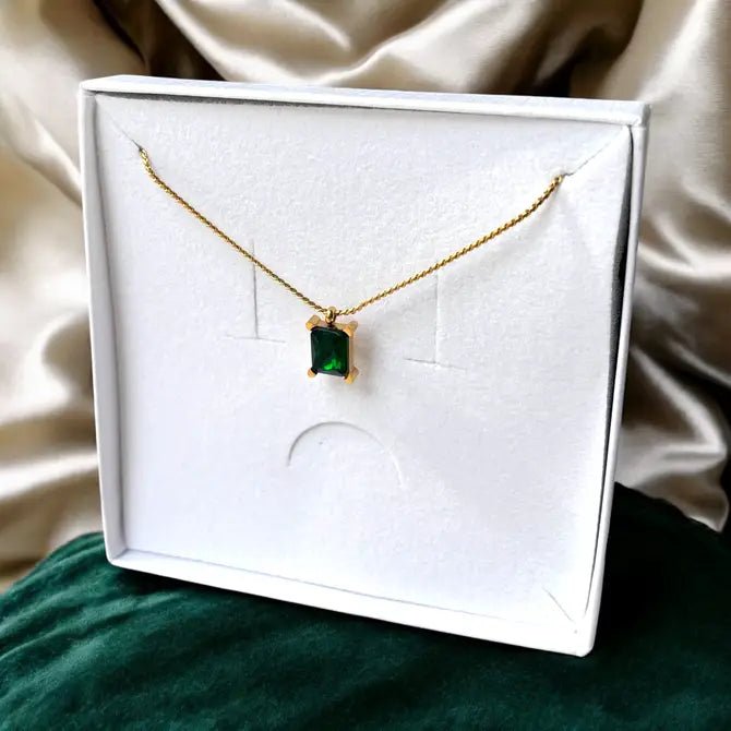 JADE DROP - COLLANA - OE!