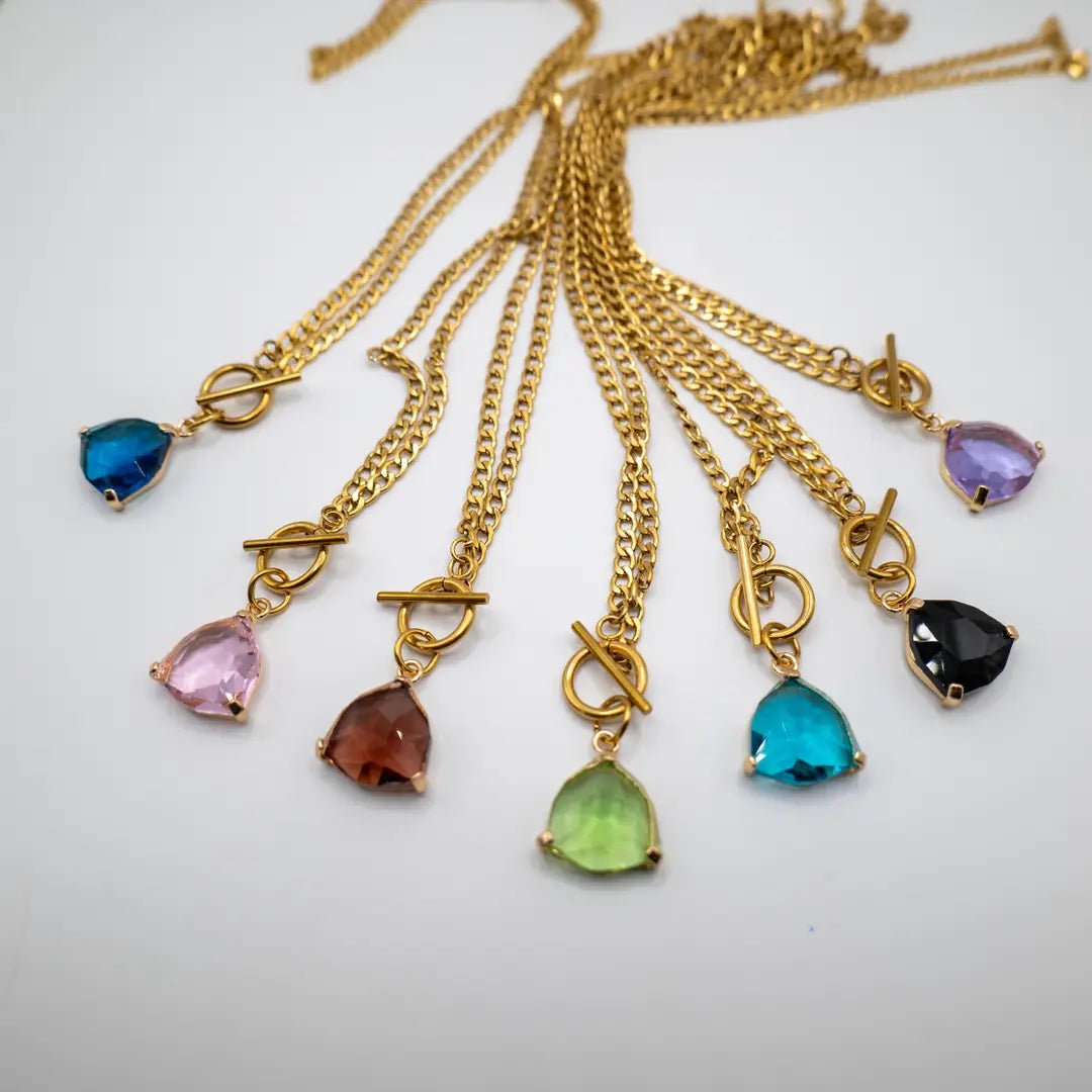 LIGHTS – COLLANA A CATENA ORO CON PENDENTE - OE!