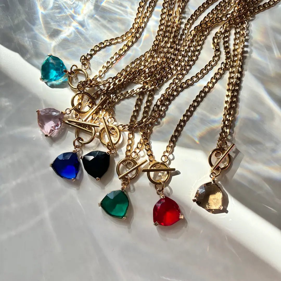 LIGHTS – COLLANA A CATENA ORO CON PENDENTE - OE!