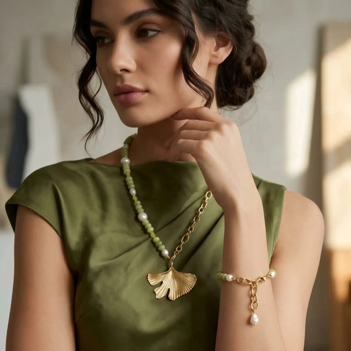 luce-di-ginkgo-bracciale-set