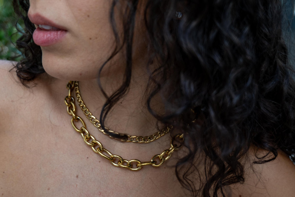 MAESTOSA - Collana catena oro - OE!