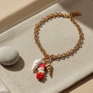 Oceans Bounty – Collana con Ciondoli Marini - OE!