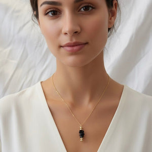 ONYX – COLLANA CON PENDENTE - OE!