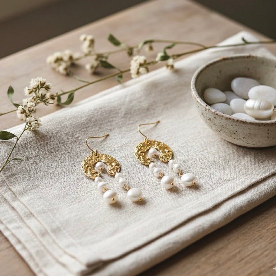 Pearls of Positano – Orecchini - OE!