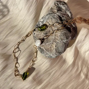 Peridot Bliss - COLLANA LUNGA - OE!