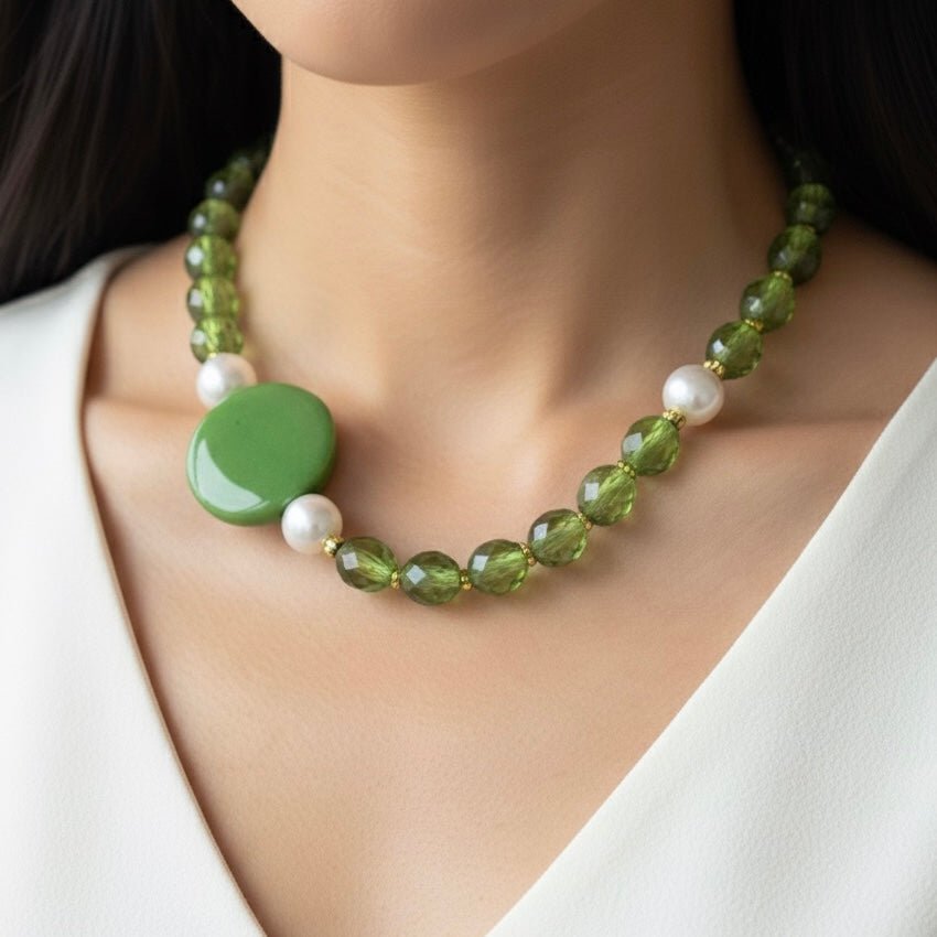 PERIDOT BREEZE COLLANA - OE!