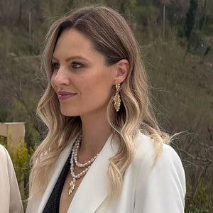 Petali d'oro - Orecchini - OE!