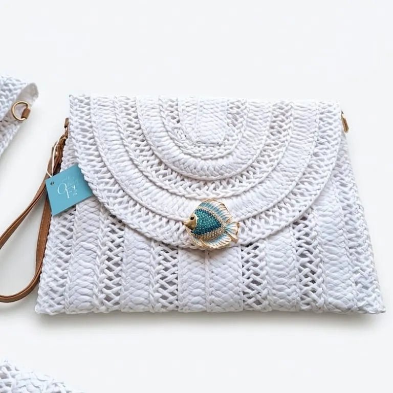 Playa pochette con spilla removibile - OE!