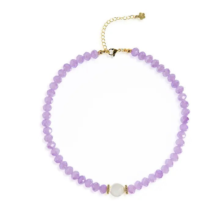 Rainbow Glow - Choker con Perla Keshi - OE!