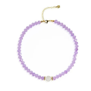 Rainbow Glow - Choker con Perla Keshi - OE!