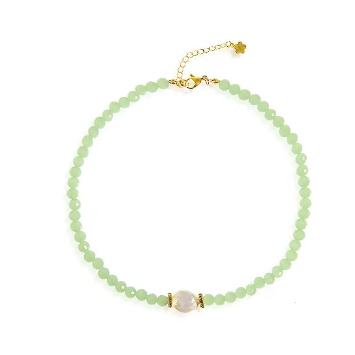 Rainbow Glow - Choker con Perla Keshi - OE!