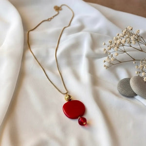 RUBY AURA COLLANA - OE!