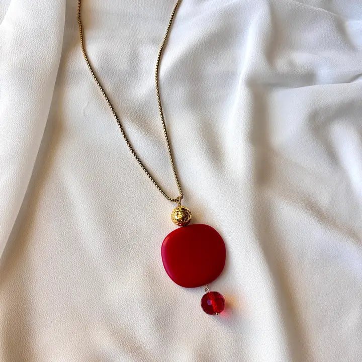 RUBY AURA COLLANA - OE!