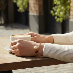 Ruby Radiance Bangle Bracciale - OE!
