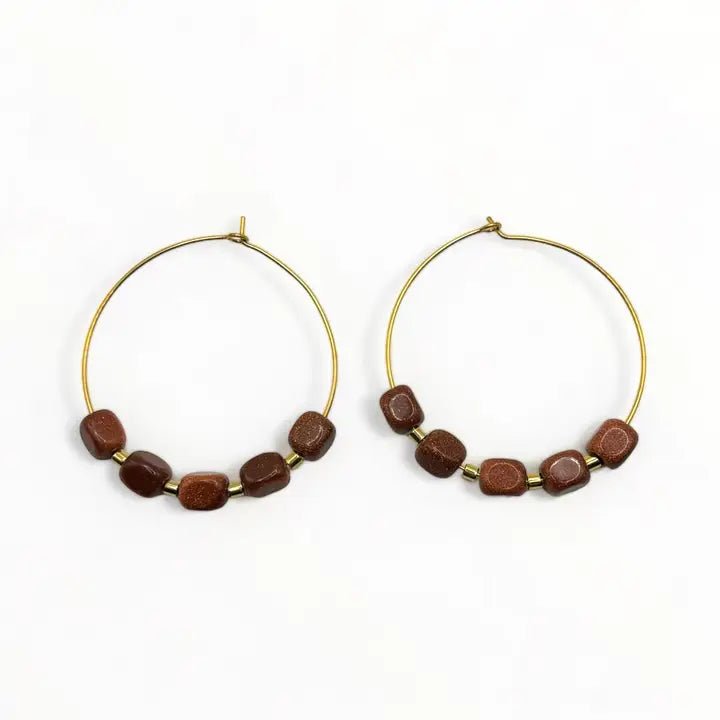 SABBIA SUNSET - cerchi con pietre naturali - OE!