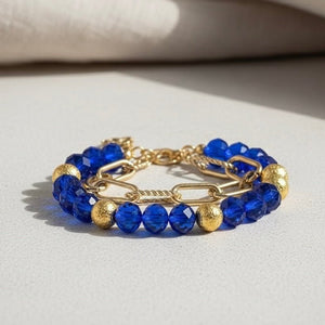 SAPPHIRE GEM BRACCIALE - OE!