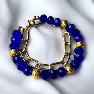 SAPPHIRE GEM BRACCIALE - OE!
