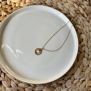 SOLE - l Collana con ciondolo sole - OE!