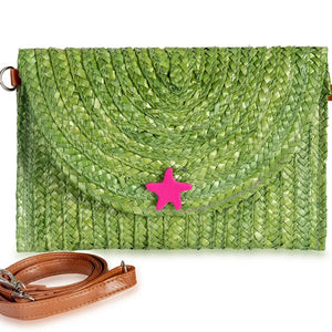 Summer Starfish – Pochette in Paglia Naturale - OE!