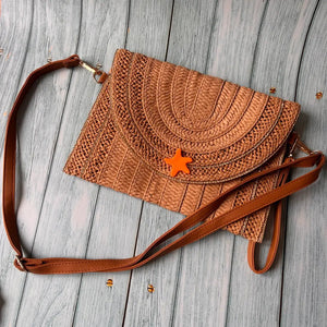 Summer Starfish – Pochette in Paglia Naturale - OE!