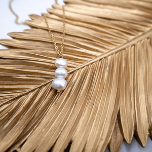 TRIO PEARLS - Collana - OE!