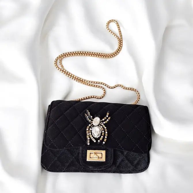 Velvet Luxe Bag - Spider Edition - borsa - OE!