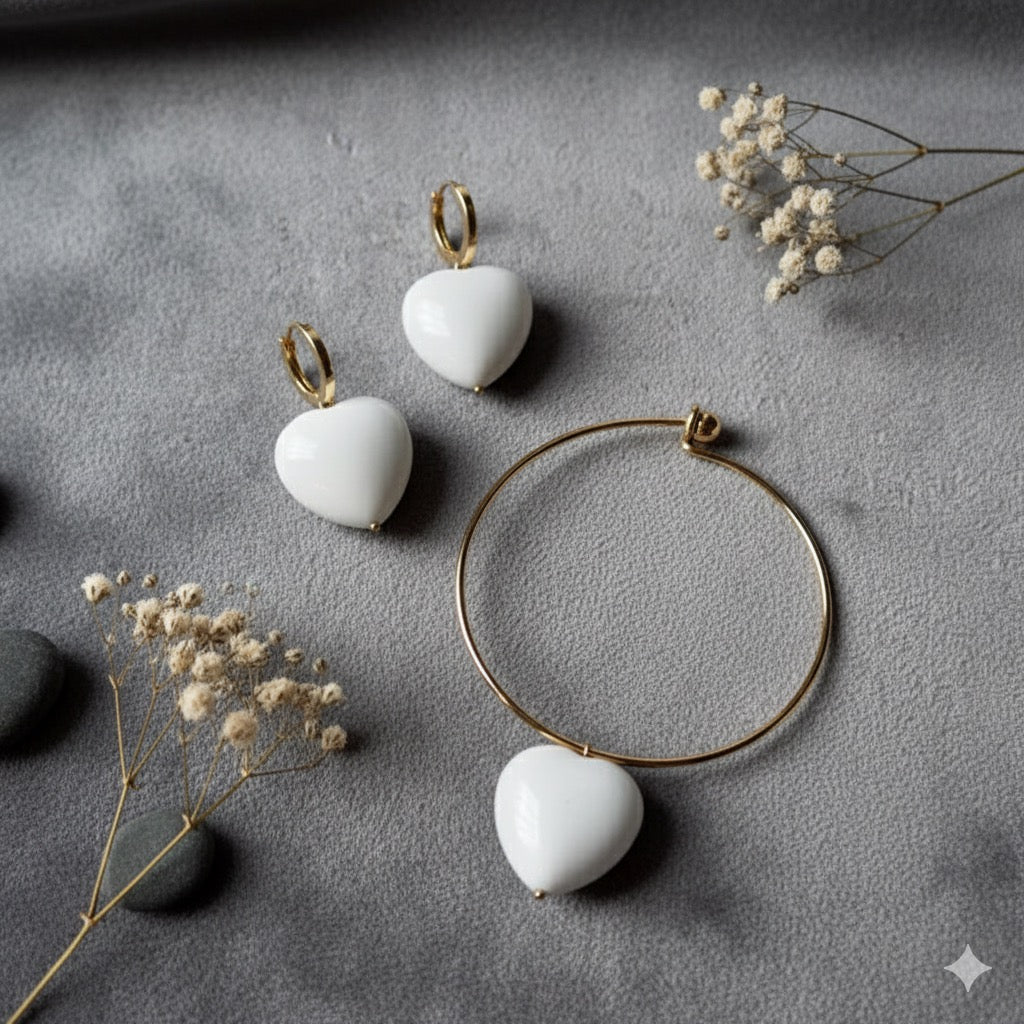 White Love - bracciale rigido - OE!