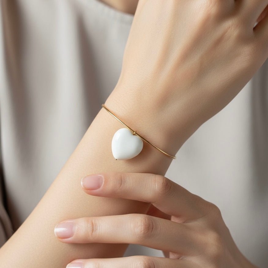 White Love - bracciale rigido - OE!