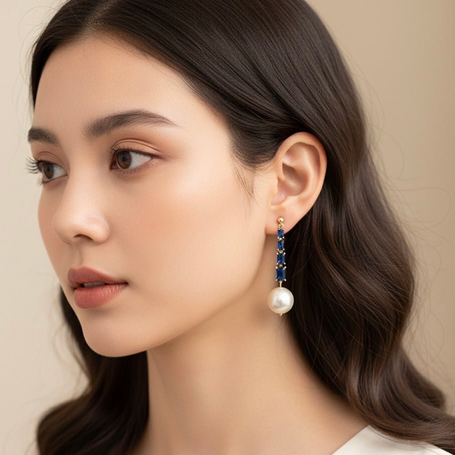 Zircon Cascade - orecchini - OE!