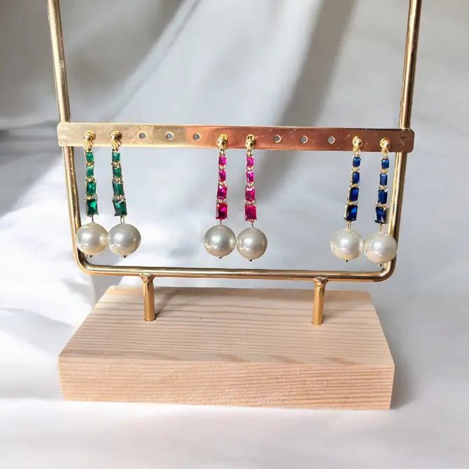 Zircon Cascade - orecchini - OE!