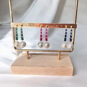 Zircon Cascade - orecchini - OE!